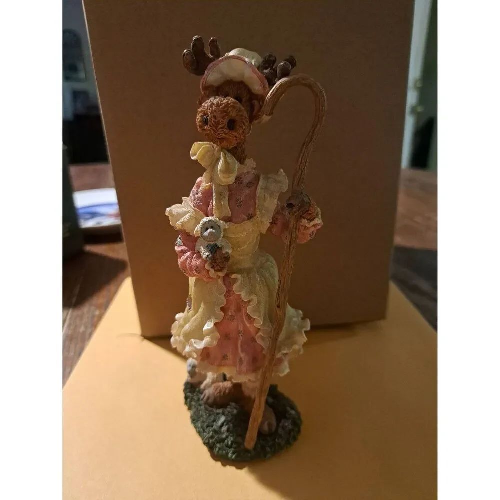 Vintage 2003 Boyd’s Bears Little Mo’ Peep Moose Troop Figurine